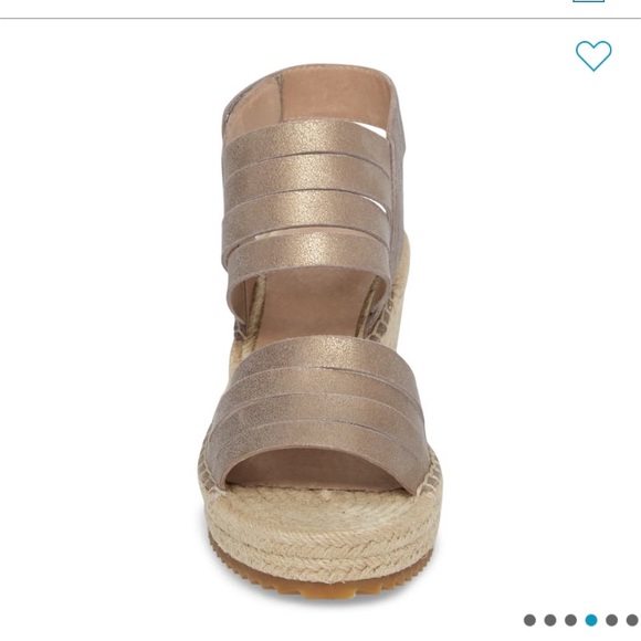 NEW Eileen Fisher Largo Espadrille Wedge Sandal - Picture 3 of 10